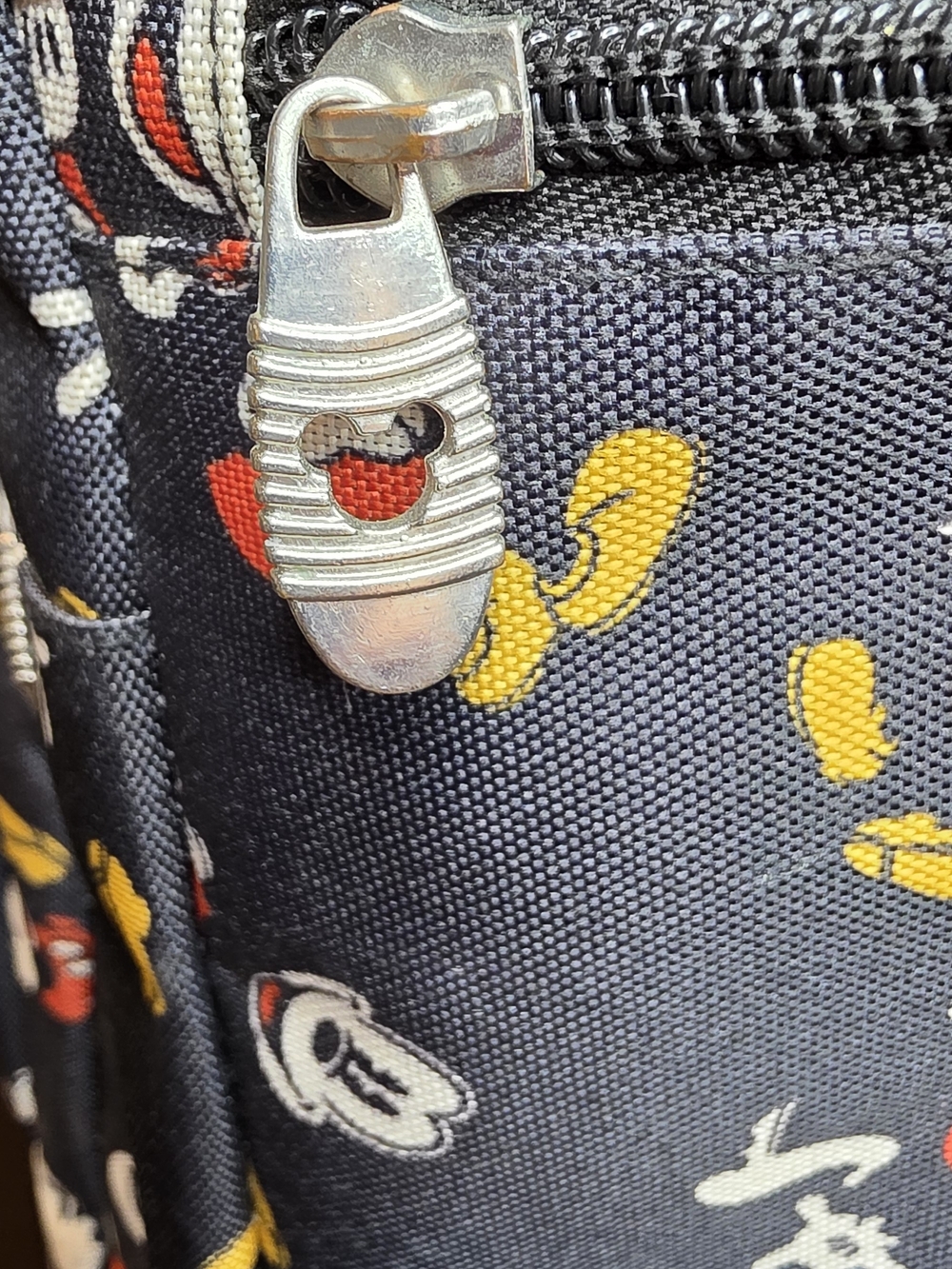Disneyland Resort Black Mickey Pattern Backpack - Picture 2 of 14